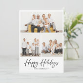 Leicht genug Handschriftenferien Einladung (Stehend Vorderseite)