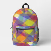 Leicht geometrisch - Rucksack (Vorderseite)