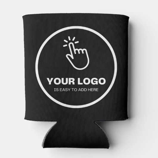 Leicht hochladen Sie Ihr Logo auf einfache Weise, Dosenkühler (Rückseite)