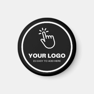 Leicht hochladen Sie Ihr Logo auf einfache Weise, Magnet