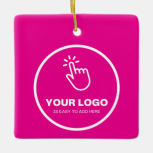 Leicht hochladen Sie Ihre Logos mit benutzerdefini Keramikornament