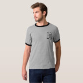 Leicht lucky Free Ringer T-Shirt (Vorne ganz)
