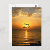 Leicht macht es postkarte (Vorne/Hinten)