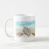 Leicht macht es Seashell Kaffeetasse (Links)