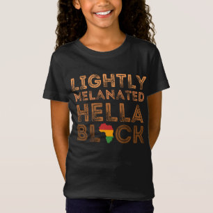 Leicht melanated Hella Black History African T-Shirt