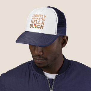 Leicht melanated Hella Black History African Truckerkappe