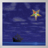 Leicht-östlicher Star Poster (Vorne)