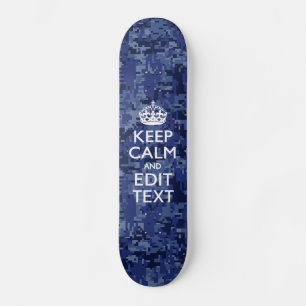 Leicht Personalisierter BEHALT von CALM und Bearbe Skateboard