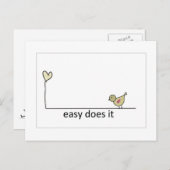 leicht postkarte (Vorne/Hinten)