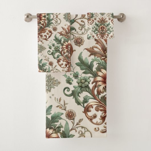 Leicht rustikale Tradition Badhandtuch Set (Insitu)