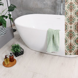 Leicht rustikale Tradition Duschvorhang