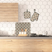 Leicht rustikale Tradition Ofenhandschuh & Topflappen-Set