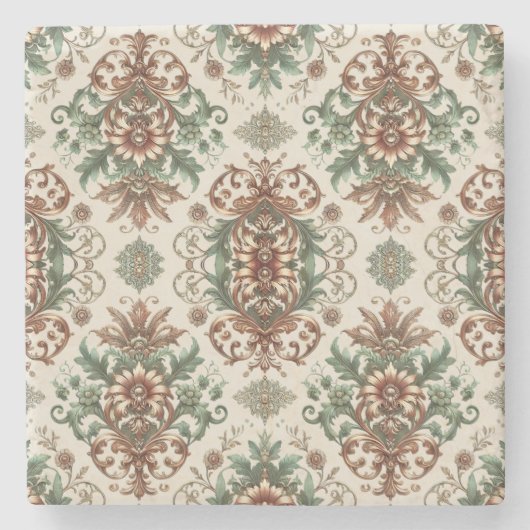 Leicht rustikale Tradition Steinuntersetzer (Vorderseite)