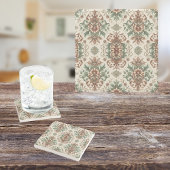 Leicht rustikale Tradition Steinuntersetzer