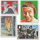 Leicht seltsame Sticker Set Scrapbooking Journalin (Vorderseite)