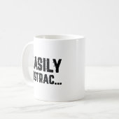 Leicht störrisch kaffeetasse (Vorderseite Links)