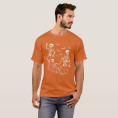 Leicht subtile FDT Skeleton T-Shirt (Vorne ganz)