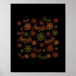 Leicht subtile Resist Trump Halloween-Kostüm Poster