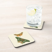 Leicht umgrenzte Schmetterlingsmalerei Getränkeuntersetzer (Rechte Seite)