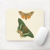 Leicht umgrenzte Schmetterlingsmalerei Mousepad (Mit Mouse)