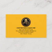 Leicht verkehrendes Taxi Visitenkarte (Rückseite)