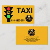Leicht verkehrendes Taxi Visitenkarte (Vorne/Hinten)