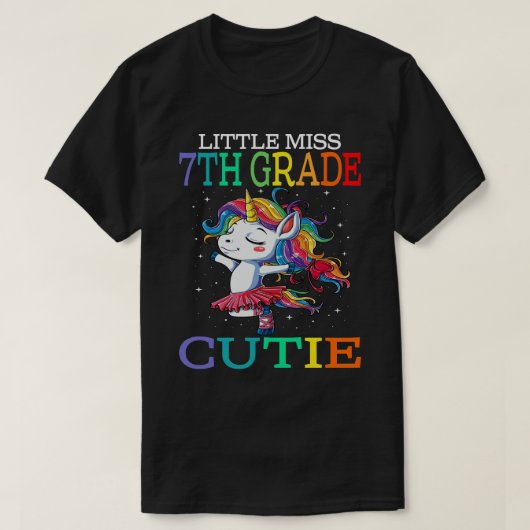 Leicht vermisst 7. GRADE Süsse Zurück zur Schule M T-Shirt (Design vorne)