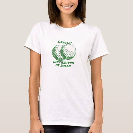 Leicht vom Balls Golf Shirt abgelenkt - Women's (Vorderseite)