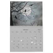 Leicht vom Crows Calendar abgelenkt Kalender (Jan 2027)