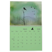 Leicht vom Crows Calendar abgelenkt Kalender (Mär 2026)