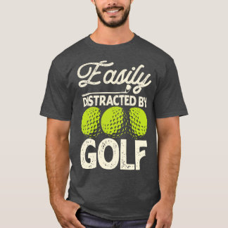 Leicht vom Golf T-Shirt für Frauen abgelenkt
