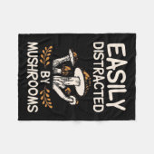 Leicht vom Pilz abgelenkt Fleecedecke (Vorderseite (Horizontal))