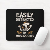 Leicht vom Pilz abgelenkt Mousepad (Mit Mouse)