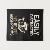 Leicht vom Pilz abgelenkt Wandteppich (Vorderseite (Horizontal))