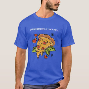 Leicht vom T - Shirt der Mittagspause abgelenkt