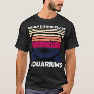 Leicht von Aquarien abgelenkt T-Shirt
