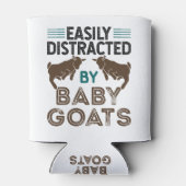 Leicht von Babyziegen abgelenkt Dosenkühler (Rückseite)