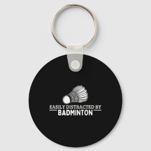 Leicht von Badminton Shuttle Funny Badmi abgelenkt Schlüsselanhänger