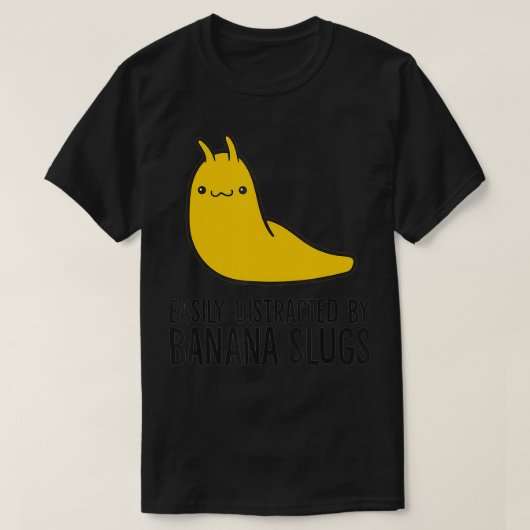Leicht von Bananenschalen abgelenkt T-Shirt (Design vorne)