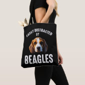 Leicht von Beagles abgelenkt Tasche (Von Nahem)