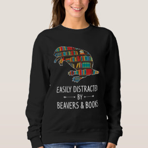 Leicht von Bibern & Books Rodent Kit abgelenkt Sweatshirt