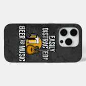 Leicht von Bier und Music Case-Mate iPho abgelenkt Case-Mate iPhone Hülle (Rückseite (Horizontal))
