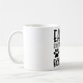 Leicht von Boerboels Funny Dog abgelenkt  Kaffeetasse (Links)