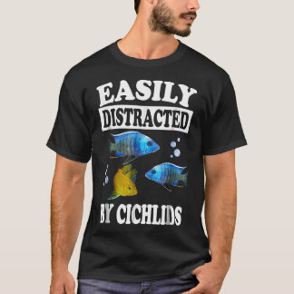 Leicht von Cichlids Fish Aquarium entfernt T-Shirt