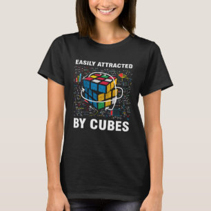 Leicht von Cubes Speed Cubing angezogen T-Shirt