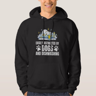 Leicht von der Hunde Küchengeschirrspülmaschine ab Hoodie
