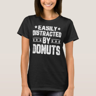 Leicht von Donuts-Feinschmecker-Lebensmitteln abge T-Shirt