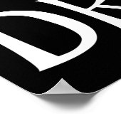 Leicht von Drachen abgelenkt Poster (Ecke)