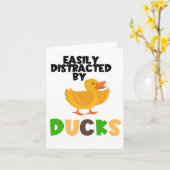 Leicht von Enten abgelenkt, meine Enten in einer R Karte (Gelbe Blume)