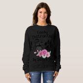 leicht von Faultier und Hund getrennt Sweatshirt (Vorne ganz)